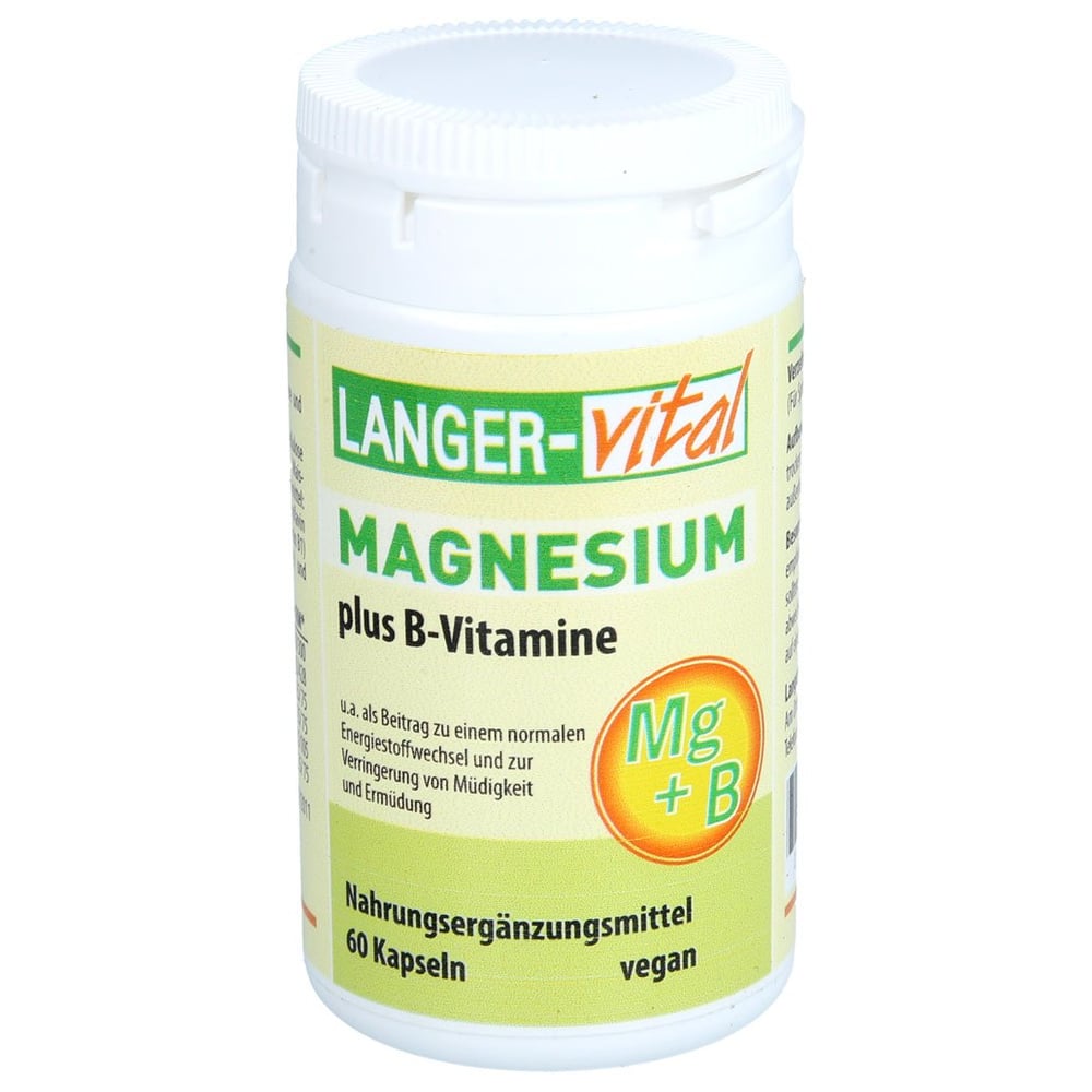 Magnesium 375 mg+B-Vitamine Kapseln