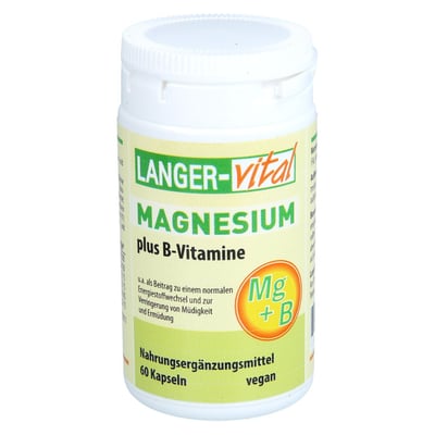 Magnesium 375 mg+B-Vitamine Kapseln