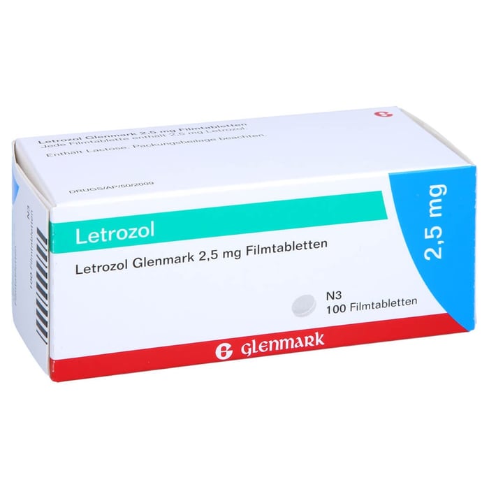 Letrozol Glenmark 2,5mg