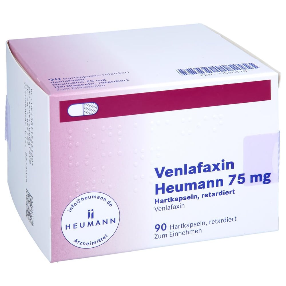 VENLAFAXIN Heumann 75 mg Hartkapseln retardiert