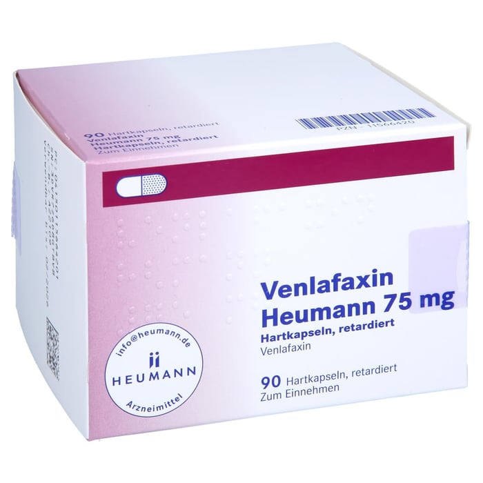 VENLAFAXIN Heumann 75 mg Hartkapseln retardiert