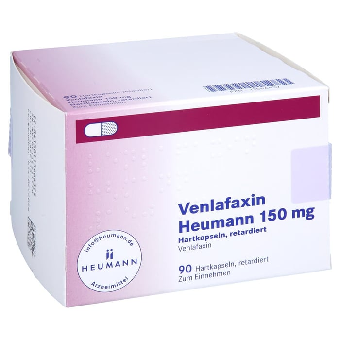 VENLAFAXIN Heumann 150 mg Hartkapseln retardiert