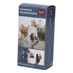 Bort Generation Daumenschiene rechts S blau