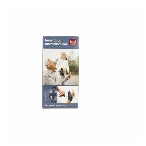 Bort Generation Daumenschiene links M blau