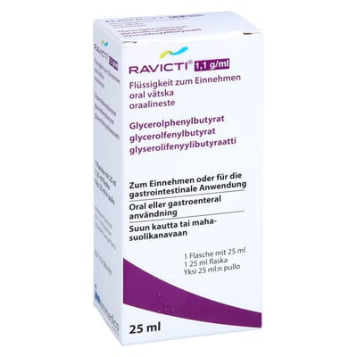 Ravicti 1,1 g/ml 25 ml+adapt Produktbild 1
