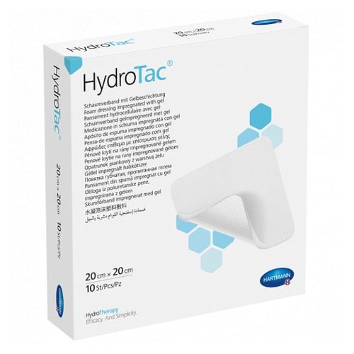Hydrotac Schaumverband 20x20 cm steril