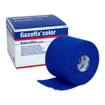 Gazofix color kohäsive Fixierbinde blau 20m x 6 cm