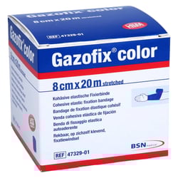 Gazofix color kohäsive Fixierbinde blau 20m x 8cm