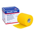 Gazofix color kohäsive Fixierbinde gelb 20m x 8 cm