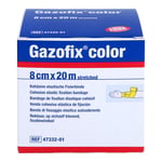 Gazofix color kohäsive Fixierbinde gelb 20m x 8 cm