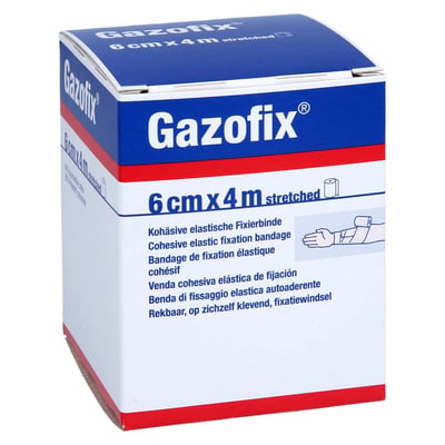 Gazofix kohäsive Fixierbinde 4m x 6 cm Produktbild 1