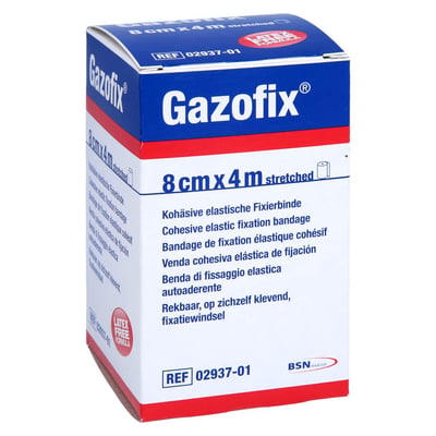 Gazofix kohäsive Fixierbinde 4m x 8 cm