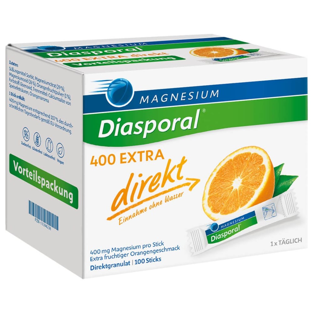 Magnesium Diasporal 400 Extra direkt Granulat