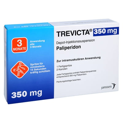 Trevicta 350 mg Depot-Injektionssuspension Produktbild 1
