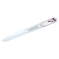 Apoline Nagelfeile Glas mit 13 Swarovski-Steinen