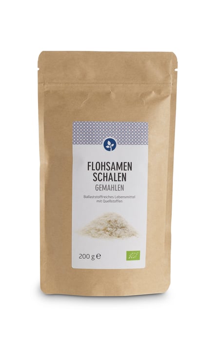 Flohsamenschalen gemahlen bio