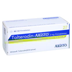 Tolterodin Aristo 2mg Filmtabletten