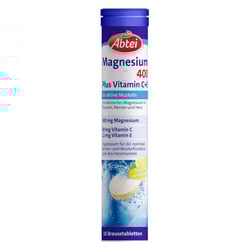 Abtei Magnesium 400 (Plus Vitamin C +E) Brause