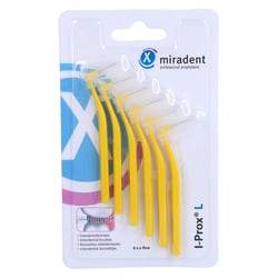 Miradent Interdentalbürste I-Prox L 0,5 mm gelb