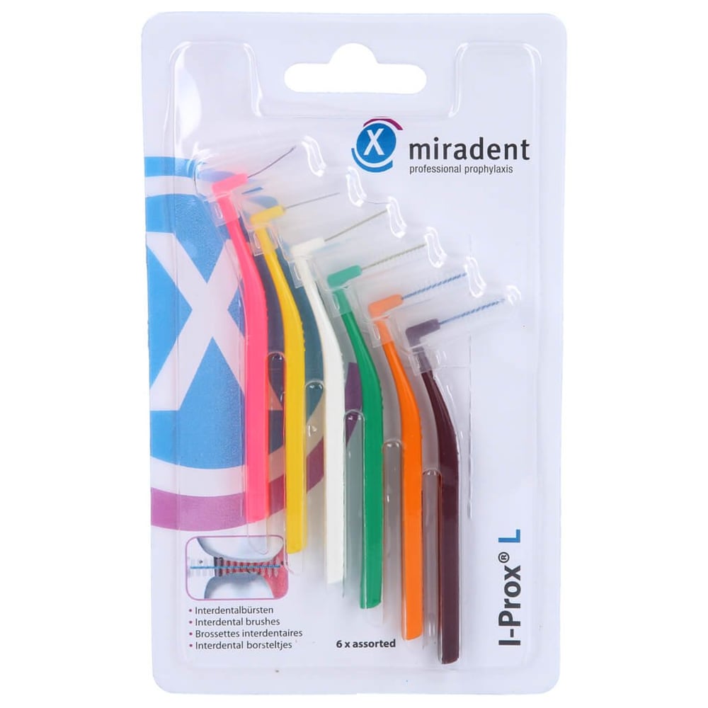 Miradent Interdentalbürste I-Prox L sortiert