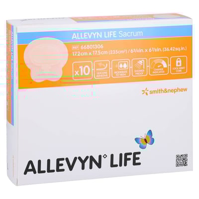 Allevyn Life Sacrum kl.17,2x17,5cm Silik.Schaumv.