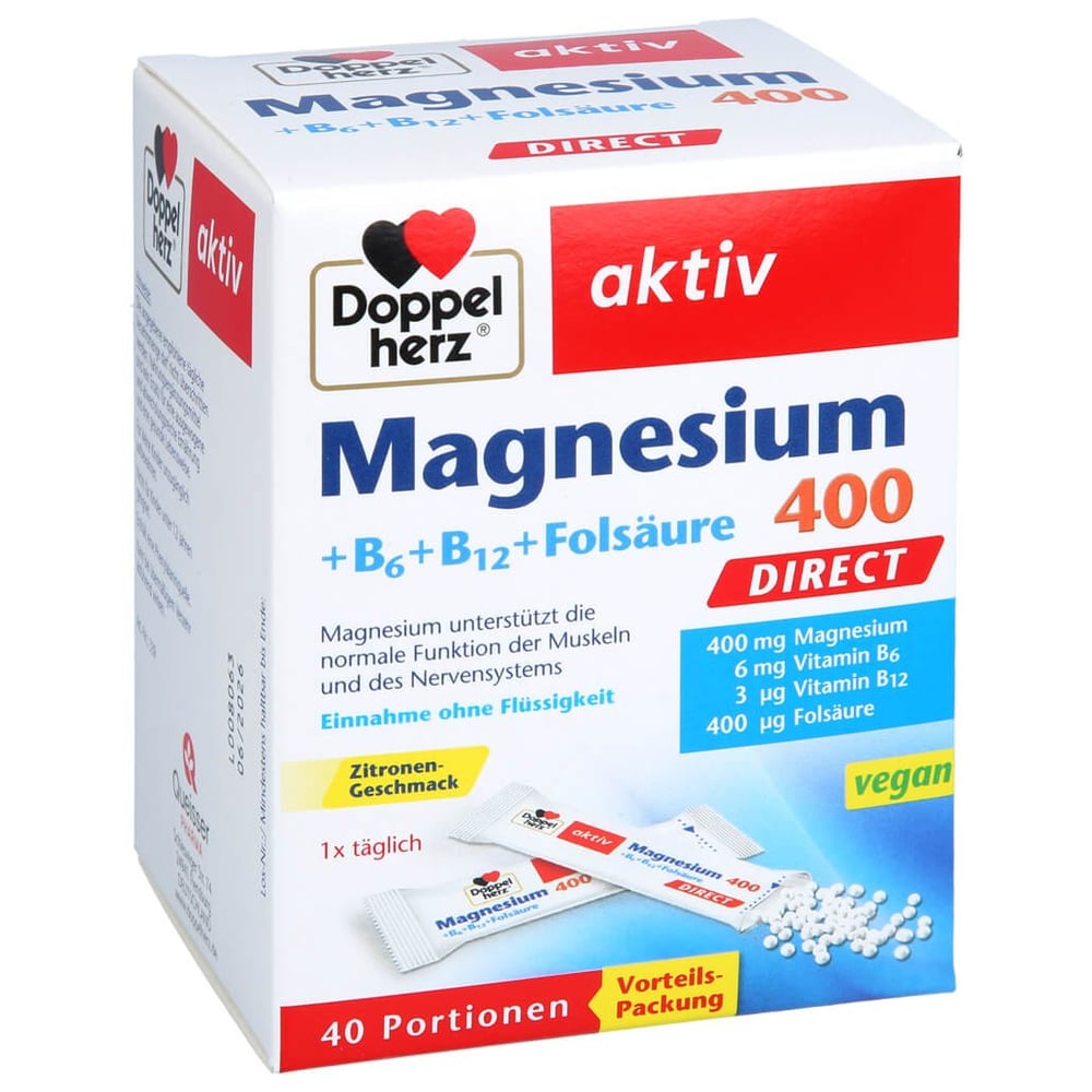 Doppelherz Magnesium + B Vitamine DIRECT