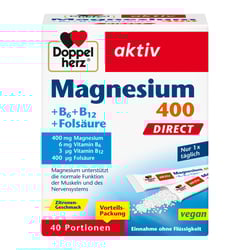 Doppelherz Magnesium + B Vitamine DIRECT