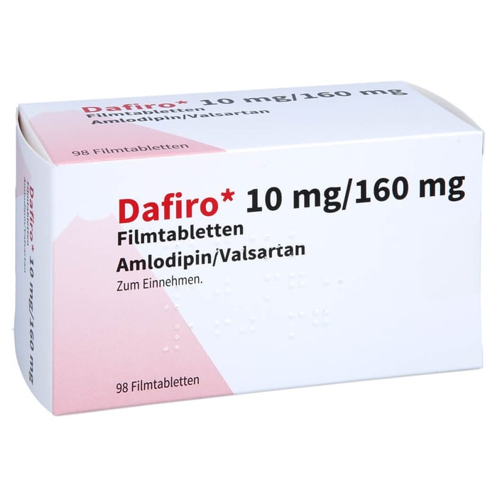 Dafiro 10/160mg Filmtabl B
