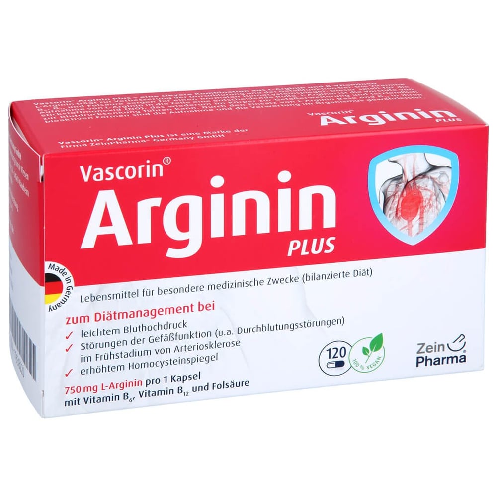Vascorin Arginin Plus Kapseln