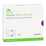 Mepilex Border Post-Op 9x10 cm Verband haftend