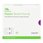 Mepilex Border Post-Op 9x10 cm Verband haftend
