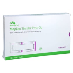 Mepilex Border Post-Op 10x15 cm Verband haftend