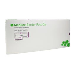 Mepilex Border Post-Op 10x30 cm Verband haftend