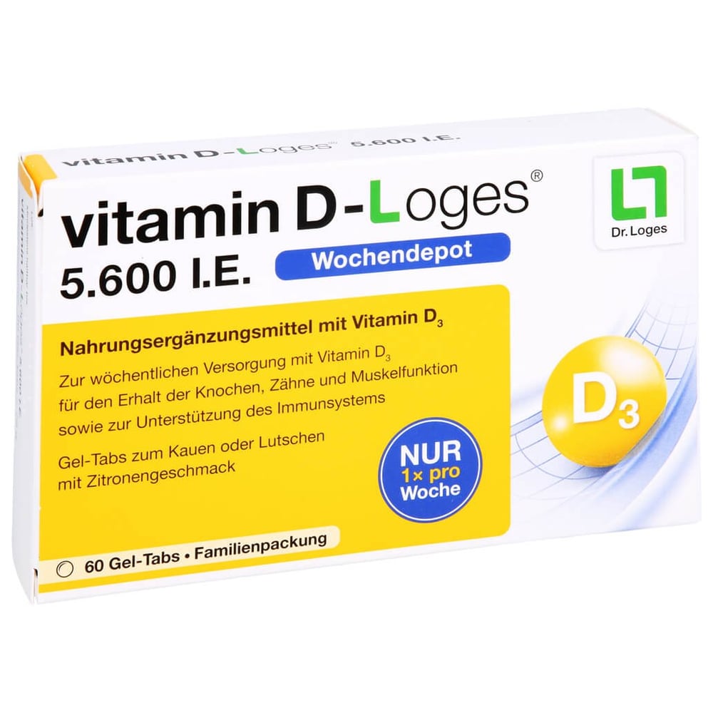 vitamin D-Loges 5.600 I.E. Wochendepot