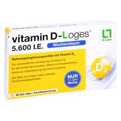 vitamin D-Loges 5.600 I.E. Wochendepot