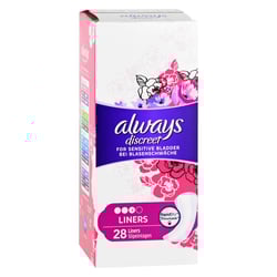 Always discreet Inkontinenz Liner Slipeinlagen