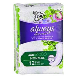 Always Discreet Inkontinenz Binden normal