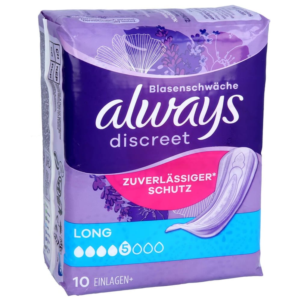 Always Discreet Inkontinenz Binden long