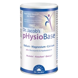 Dr. Jacob's pHysioBase Basen-Citrat-Basenpulver + Glucosamin