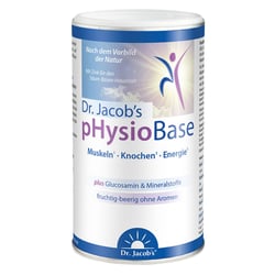 Dr. Jacob's pHysioBase Basen-Citrat-Basenpulver + Glucosamin