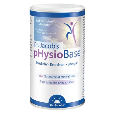 Dr. Jacob's pHysioBase Basen-Citrat-Basenpulver + Glucosamin Produktbild 1