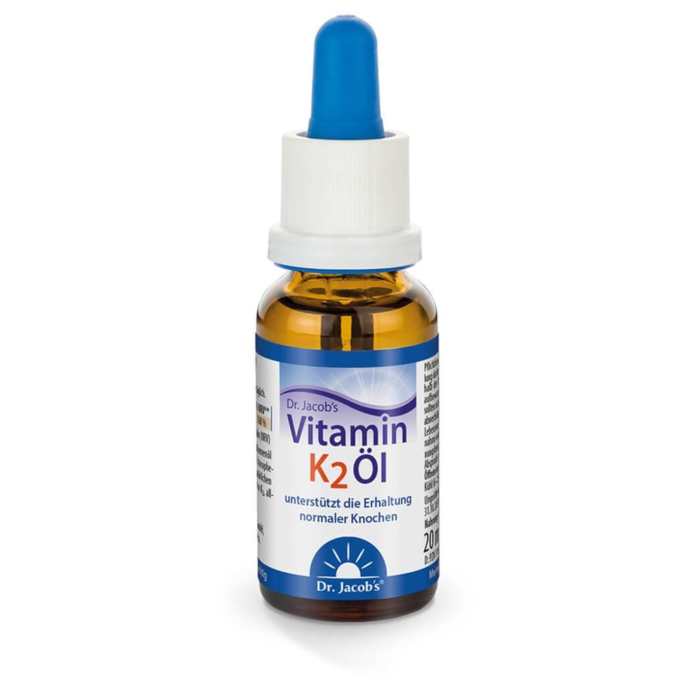 Dr. Jacob's Vitamin K2 Öl Alltrans MK7 640 Tropfen vegan
