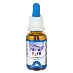 Dr. Jacob's Vitamin K2 Öl Alltrans MK7 640 Tropfen vegan