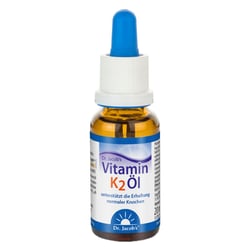 Dr. Jacob's Vitamin K2 Öl Alltrans MK7 640 Tropfen vegan