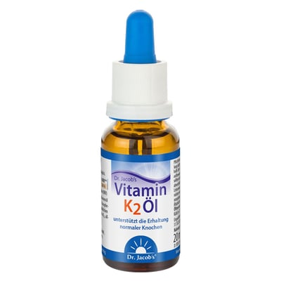 Dr. Jacob's Vitamin K2 Öl Alltrans MK7 640 Tropfen vegan