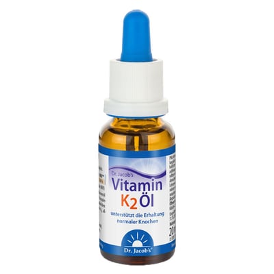 Dr. Jacob's Vitamin K2 Öl Alltrans MK7 640 Tropfen vegan Produktbild 1