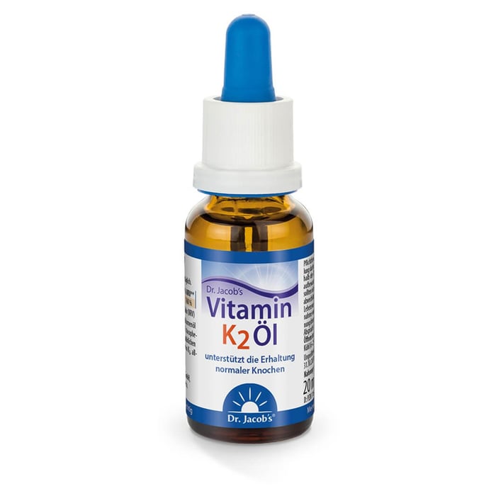 Dr. Jacob's Vitamin K2 Öl Alltrans MK7 640 Tropfen vegan