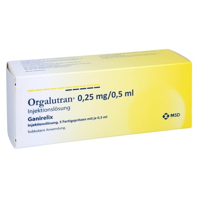 Orgalutran 0,25 mg/0,5 ml Fertig Produktbild 1