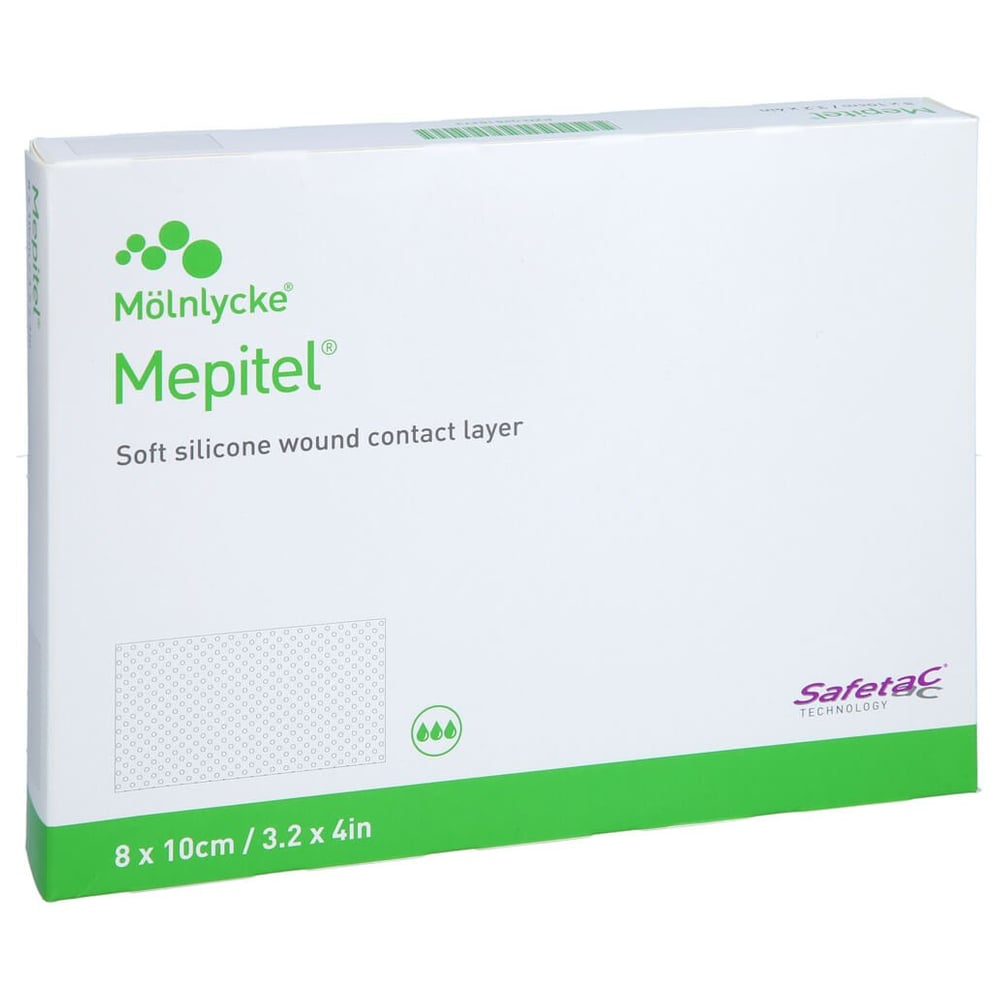 Mepitel Silikon Netzverband 8x10 cm steril