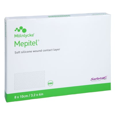 Mepitel Silikon Netzverband 8x10 cm steril